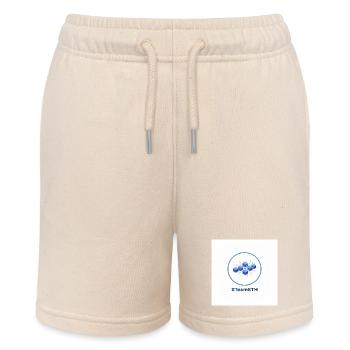 TeamETH node network - Stanley/Stella MINI BOLTER Organic Teen Jogging Shorts - soft Ecru - Front