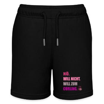 SPORTS D’HIVER CURLING Curling - Short bio MINI BOLTER Stanley/Stella Ado - noir - Devant