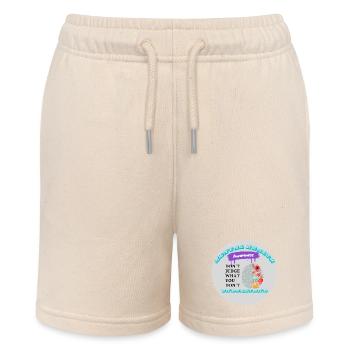 Mental Health Awareness: Verstehen statt urteilen - Stanley/Stella Teenager Bio-Joggingshorts MINI BOLTER - Natur - Vorne