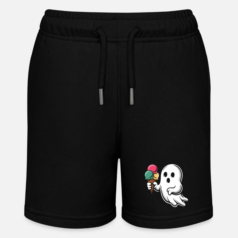Fantôme avec glace - Short bio MINI BOLTER Stanley/Stella Ado - noir
