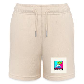 Energieträume-Modus - Stanley/Stella Teenager Bio-Joggingshorts MINI BOLTER - Natur - Vorne