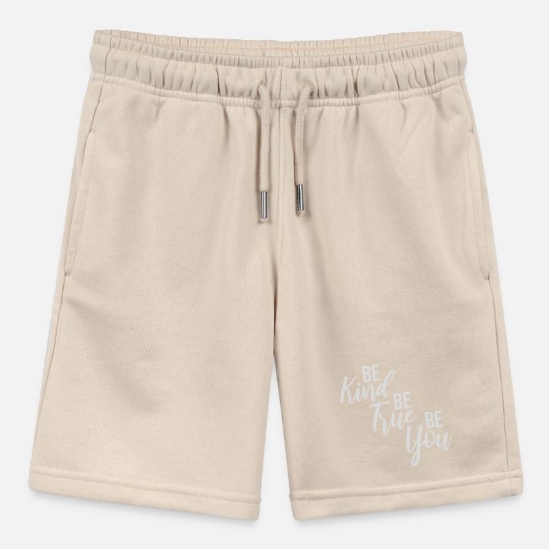 Be Kind Be True Be You Inspirational Self-Love Stanley/Stella MINI BOLTER Organic Teen Jogging Shorts