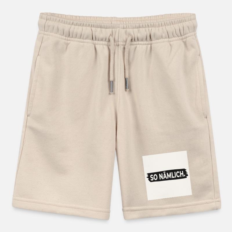 C’EST COMME ÇA. – Affiche avec design statement Short bio MINI BOLTER Stanley/Stella Ado
