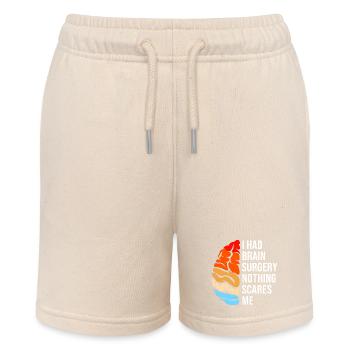 Brain Aneurysm - Stanley/Stella MINI BOLTER Organic Teen Jogging Shorts - soft Ecru - Front