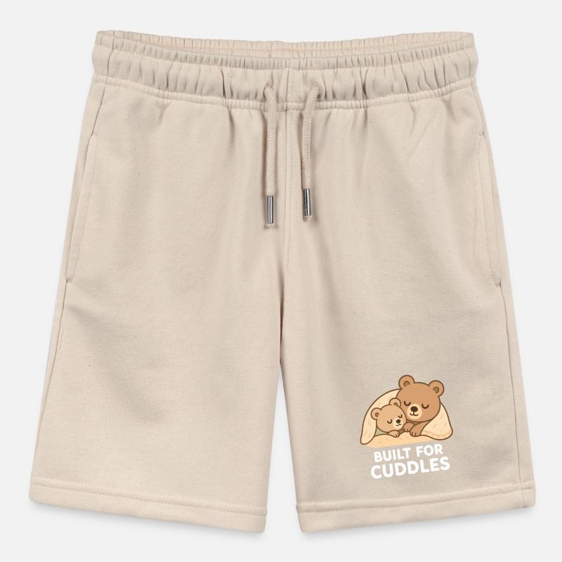 Two Bears to Cuddle – Built for Cuddles Stanley/Stella MINI BOLTER Organic Teen Jogging Shorts