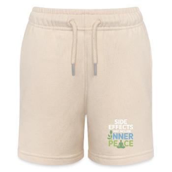 Naturopath Side Effects Inner Peace Professional  - Stanley/Stella MINI BOLTER Organic Teen Jogging Shorts - soft Ecru - Front