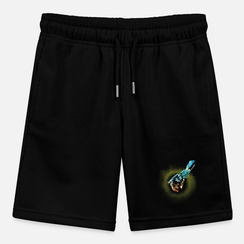 computer hand roboter KI digital cyborg code pc  Stanley/Stella Teenager Bio-Joggingshorts MINI BOLTER