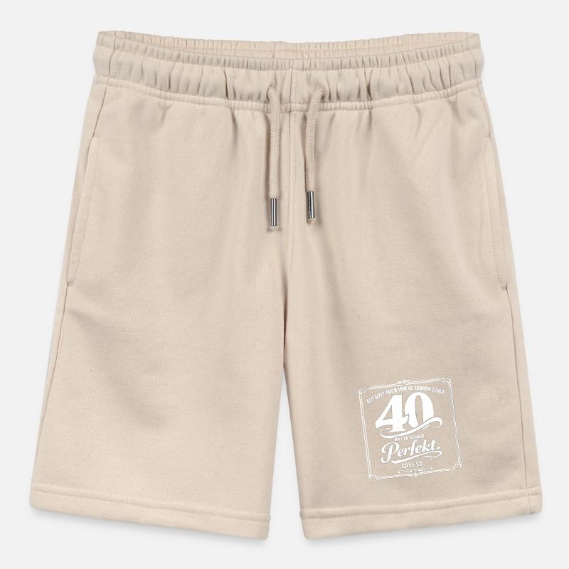 40. Geburtstag: Perfekt Seit 40 Stanley/Stella Teenager Bio-Joggingshorts MINI BOLTER