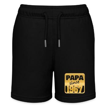 Born in 1967 - Stanley/Stella MINI BOLTER Organic Teen Jogging Shorts - black - Front