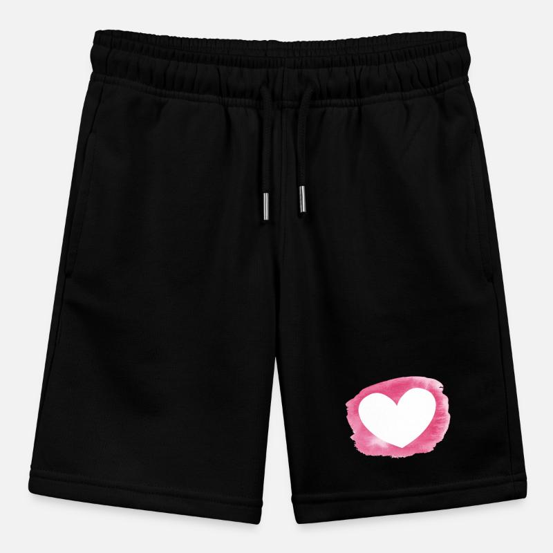 Herz - personalisierbar Stanley/Stella Teenager Bio-Joggingshorts MINI BOLTER