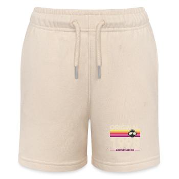Originale Retro-Edition von 1998 - Stanley/Stella Teenager Bio-Joggingshorts MINI BOLTER - Natur - Vorne