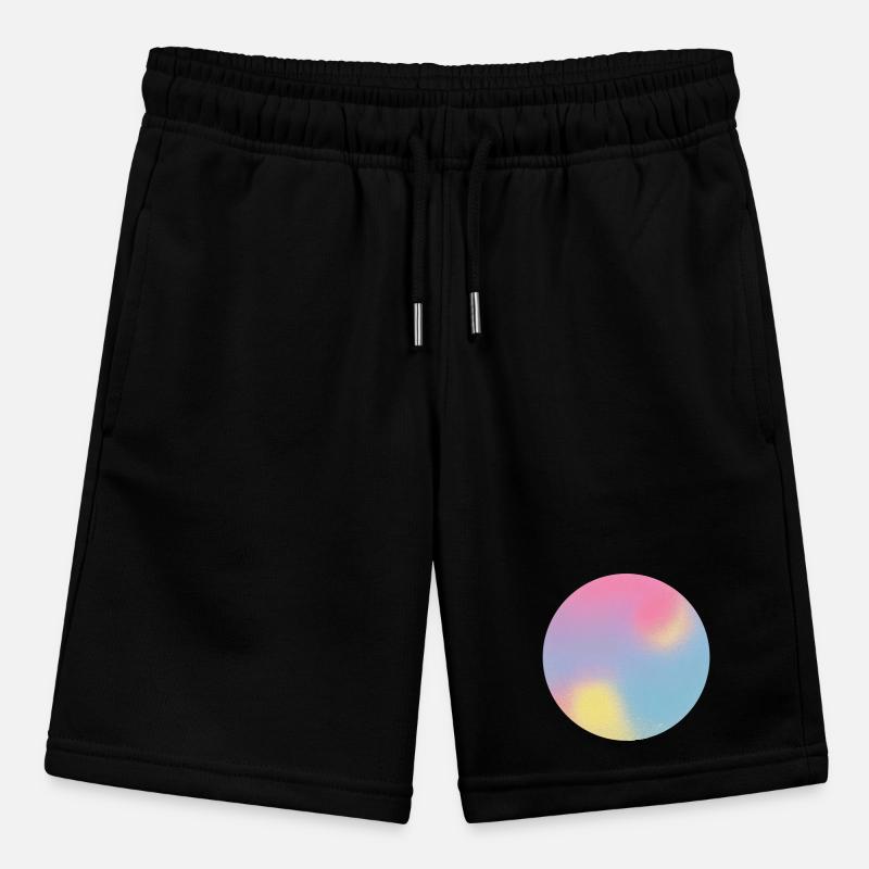 Aura Check Pastel Gradient Sphere Stanley/Stella MINI BOLTER Organic Teen Jogging Shorts