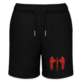 épée ailée rouge - Short bio MINI BOLTER Stanley/Stella Ado - noir - Devant