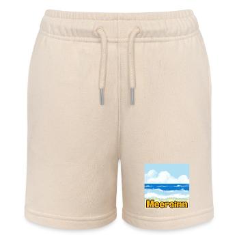 MEERSINN – BEACH, HOLIDAY & SUN VIBES! 🏖️ - Stanley/Stella MINI BOLTER Organic Teen Jogging Shorts - soft Ecru - Front