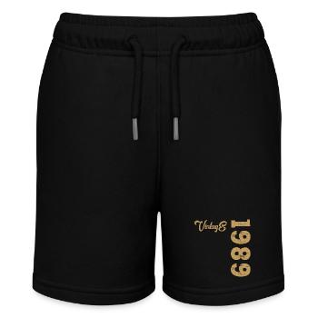 Vintage 1989 - Stanley/Stella Teenager Bio-Joggingshorts MINI BOLTER - Schwarz - Vorne