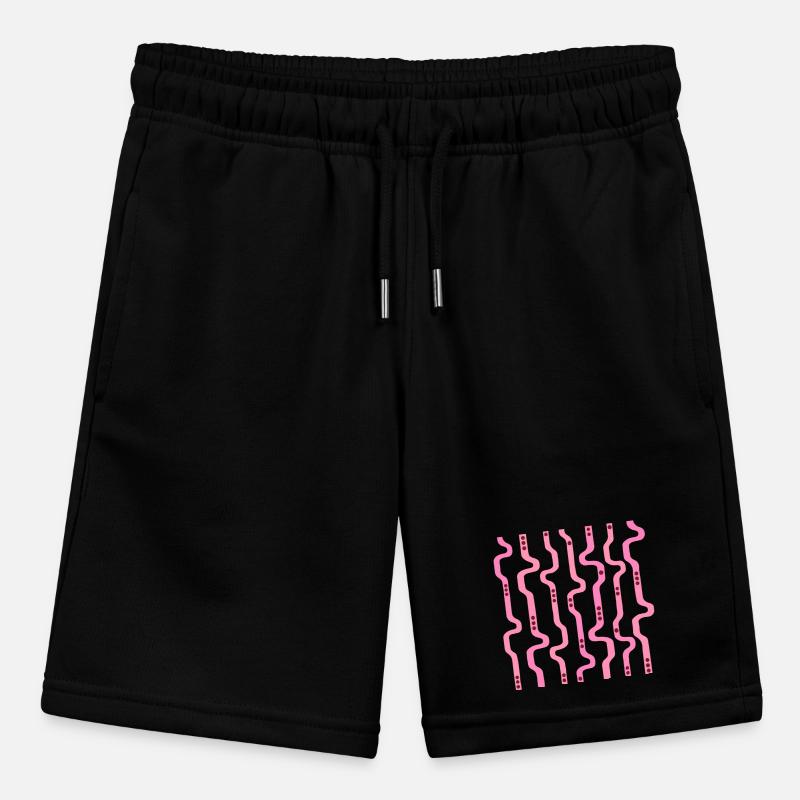 Wiggle Wavy Stripes L Stanley/Stella MINI BOLTER Organic Teen Jogging Shorts