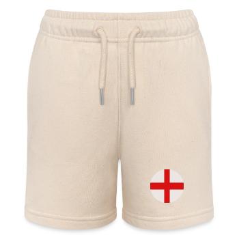 Drapeau rond anglais - Short bio MINI BOLTER Stanley/Stella Ado - écru doux - Devant