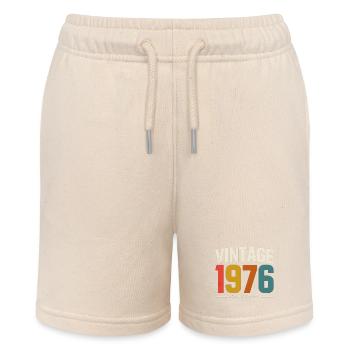 vintage 1976 édition limitée - Short bio MINI BOLTER Stanley/Stella Ado - écru doux - Devant