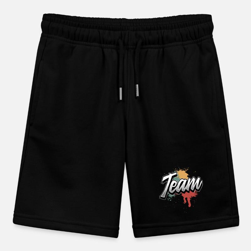 Team Stanley/Stella MINI BOLTER Organic Teen Jogging Shorts