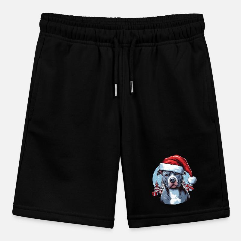 Pitbull Weihnachtsgeschenke Stanley/Stella Teenager Bio-Joggingshorts MINI BOLTER