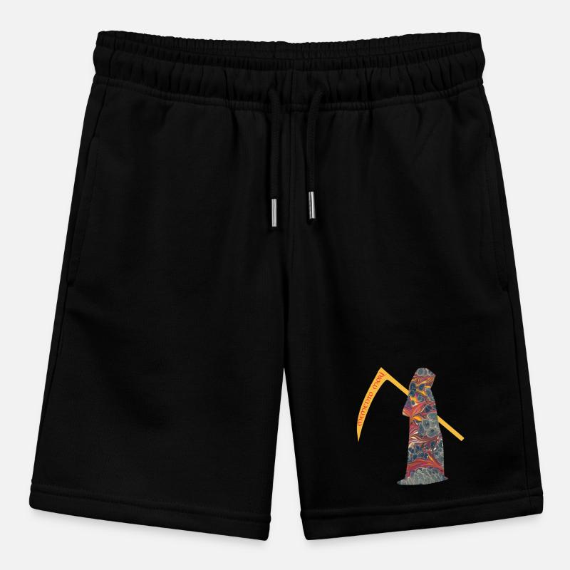 remember that you will die e 227 grim reaper Stanley/Stella MINI BOLTER Organic Teen Jogging Shorts
