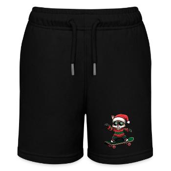 Chat Noël Drôle - Short bio MINI BOLTER Stanley/Stella Ado - noir - Devant