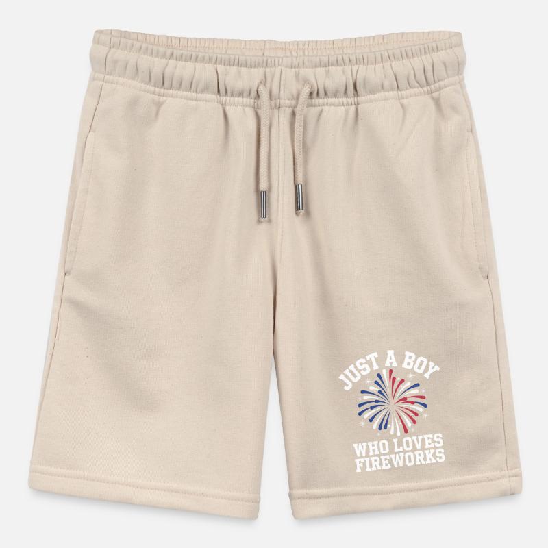 Pyrotechnics Fireworks Pyrotechnics Stanley/Stella MINI BOLTER Organic Teen Jogging Shorts
