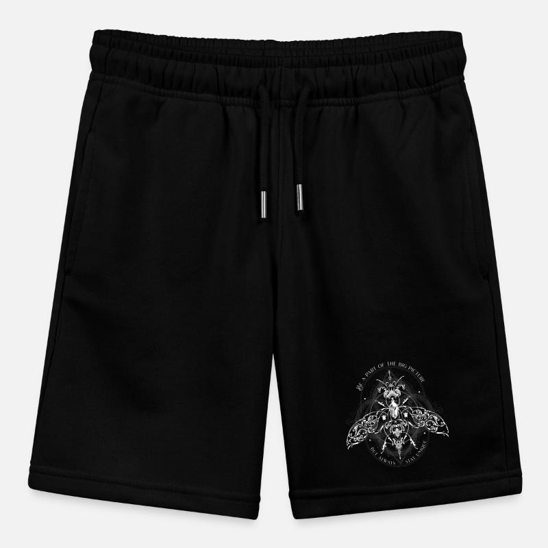 Insects Psychedelic Bug Pattern Stanley/Stella MINI BOLTER Organic Teen Jogging Shorts