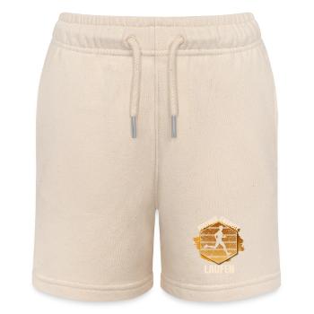 Ausdauer - Energie - Stanley/Stella Teenager Bio-Joggingshorts MINI BOLTER - Natur - Vorne