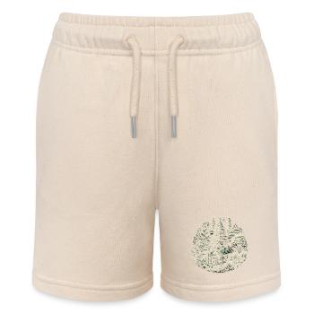 living in a cabin in the woods - Stanley/Stella MINI BOLTER Organic Teen Jogging Shorts - soft Ecru - Front
