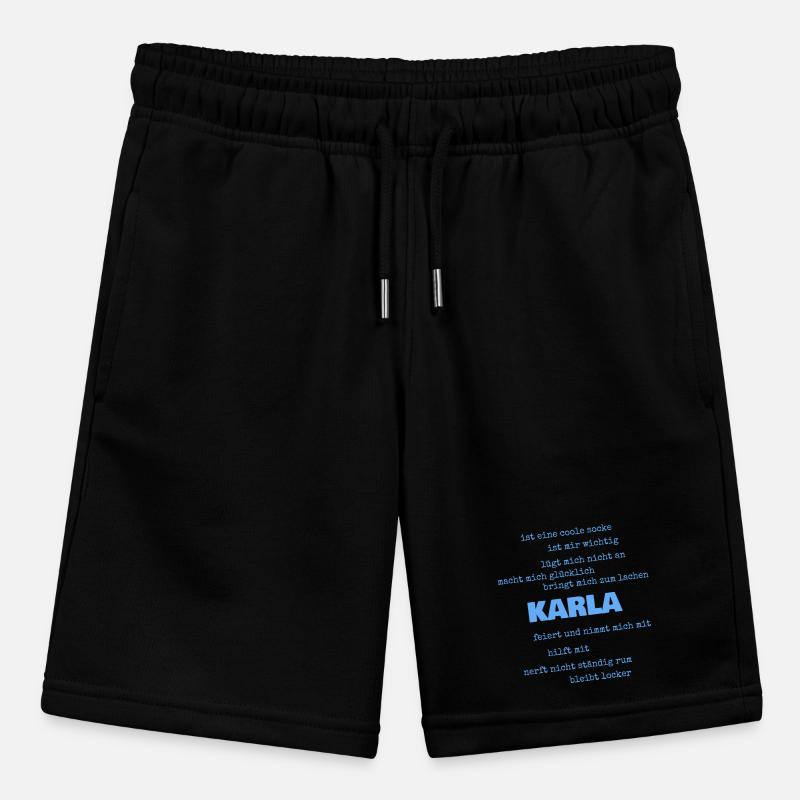 Karla als Sprueche Stanley/Stella Teenager Bio-Joggingshorts MINI BOLTER
