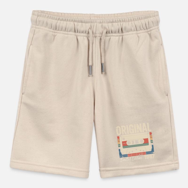 39th Anniversary - Vintage Gift 1987 Stanley/Stella MINI BOLTER Organic Teen Jogging Shorts