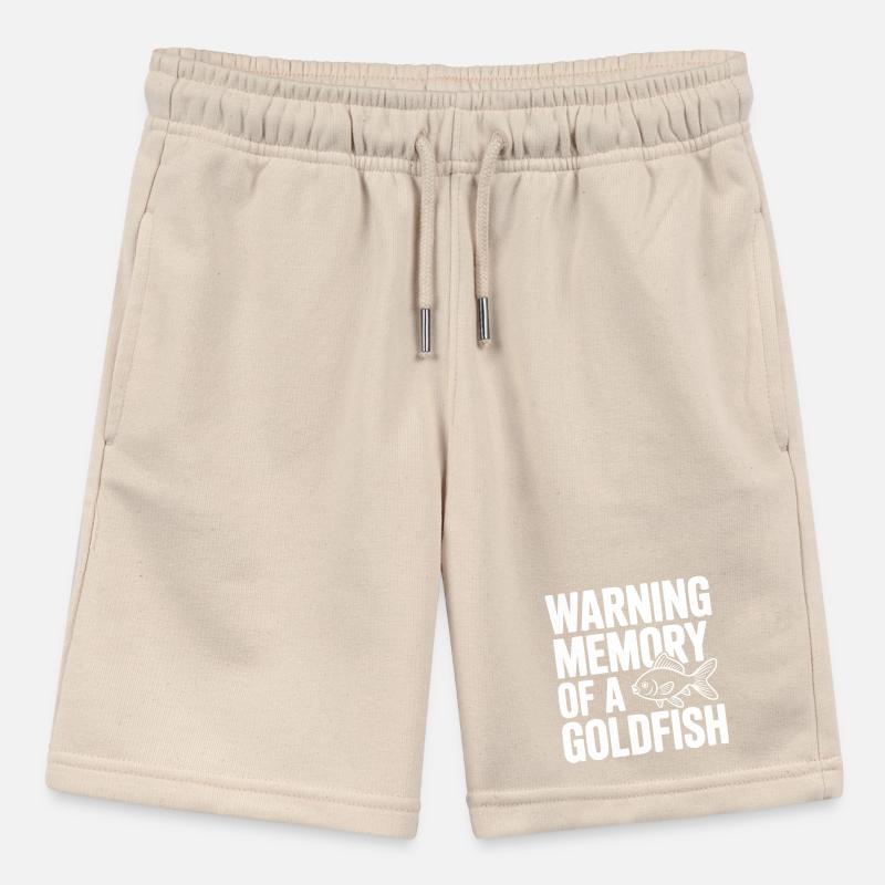 Warning Memory of a Goldfish Stanley/Stella MINI BOLTER Organic Teen Jogging Shorts