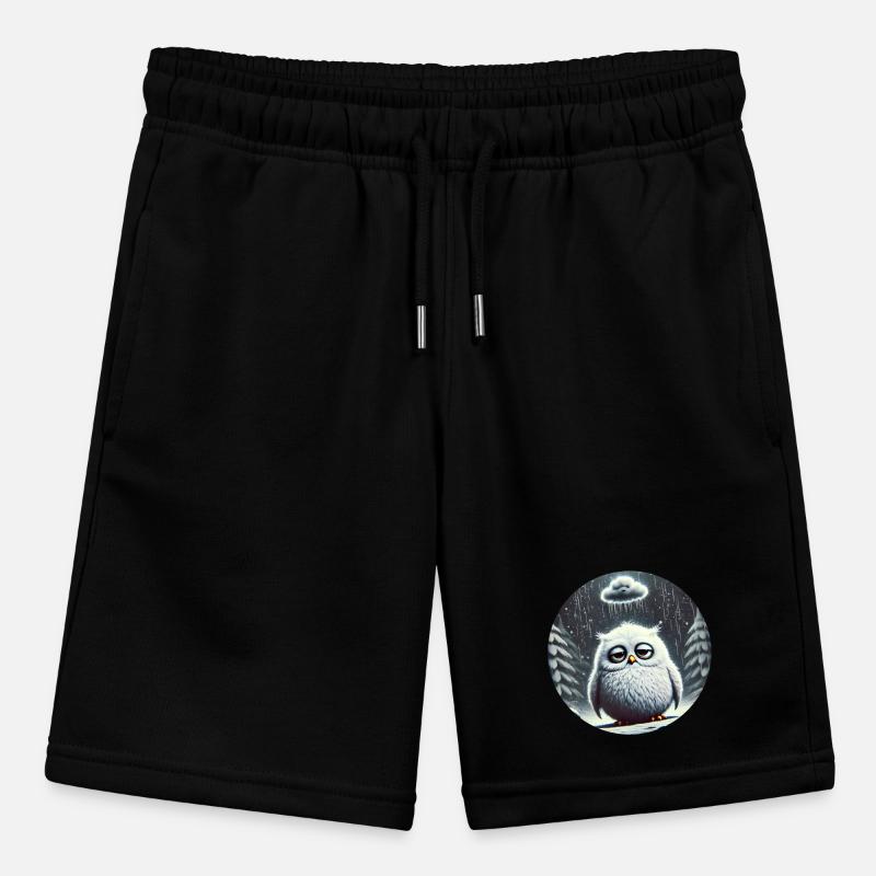 Eule Triste im eisigen Regen Stanley/Stella Teenager Bio-Joggingshorts MINI BOLTER