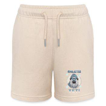 Cool as the Yeti - Stanley/Stella Teenager Bio-Joggingshorts MINI BOLTER - Natur - Vorne
