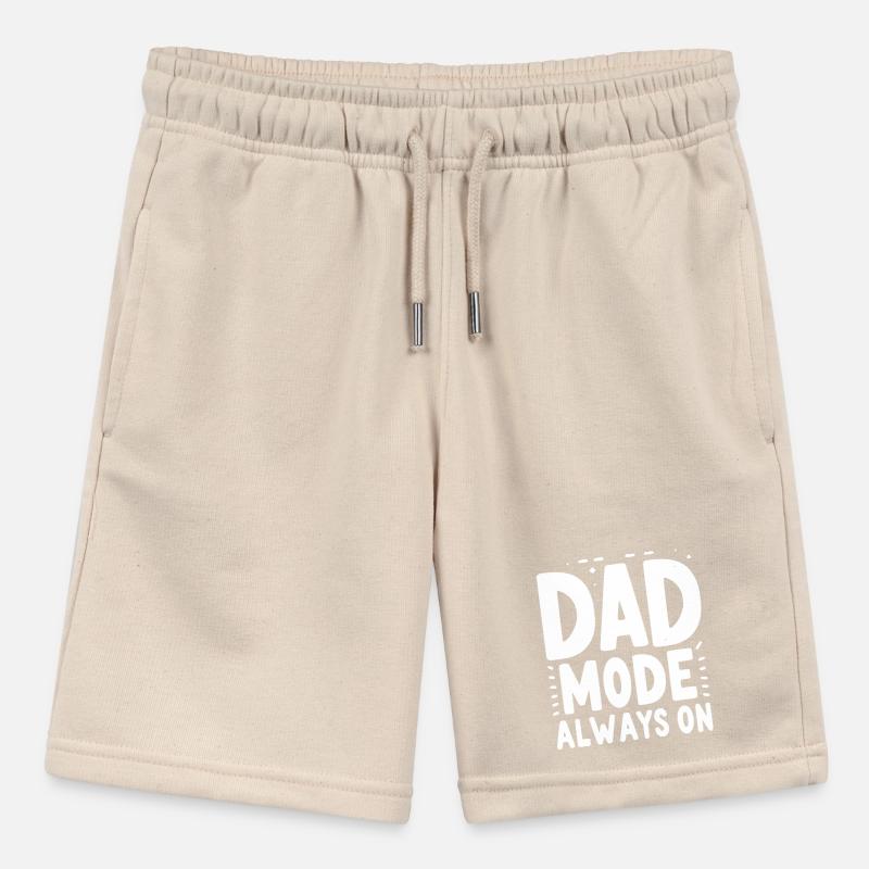 Dad Mode Always On Stanley/Stella MINI BOLTER Organic Teen Jogging Shorts