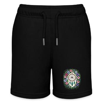 Boho Dreamcatcher Magic - Stanley/Stella MINI BOLTER Organic Teen Jogging Shorts - black - Front