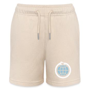 Dackel Erde - Stanley/Stella Teenager Bio-Joggingshorts MINI BOLTER - Natur - Vorne