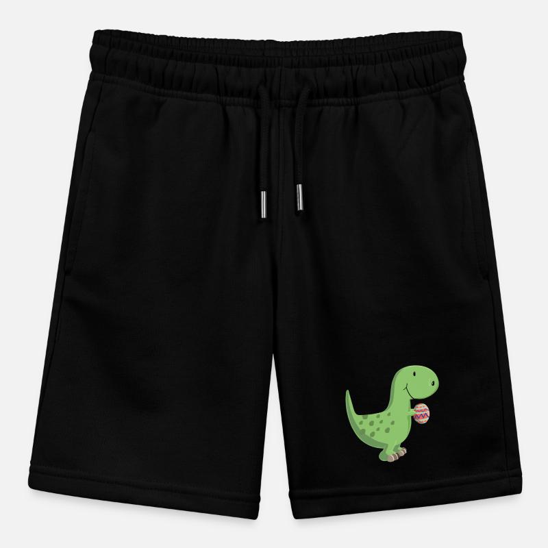 Dino mit Ei Stanley/Stella Teenager Bio-Joggingshorts MINI BOLTER