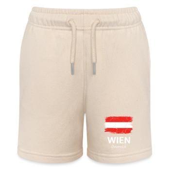Vienna - Stanley/Stella MINI BOLTER Organic Teen Jogging Shorts - soft Ecru - Front