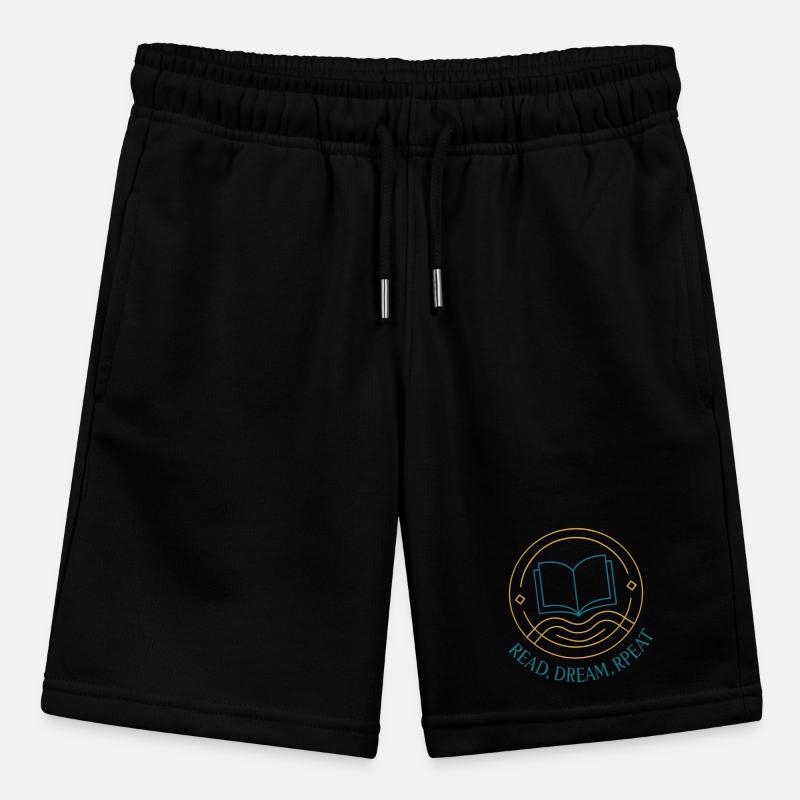 Read. Dream. Try again. Stanley/Stella MINI BOLTER Organic Teen Jogging Shorts