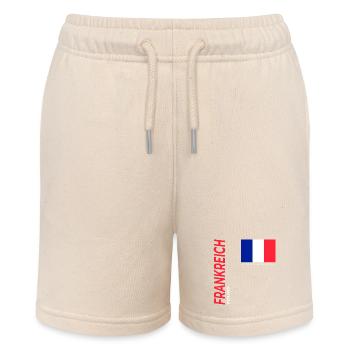 Tours - Stanley/Stella Teenager Bio-Joggingshorts MINI BOLTER - Natur - Vorne
