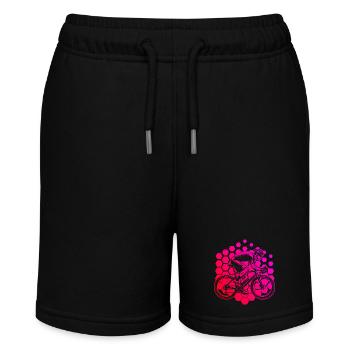 Gift idea for a road bike with road bike - Stanley/Stella MINI BOLTER Organic Teen Jogging Shorts - black - Front