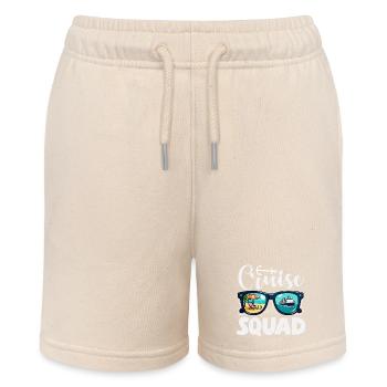 Cruise Squad Sunglasses Holiday Trip - Stanley/Stella MINI BOLTER Organic Teen Jogging Shorts - soft Ecru - Front