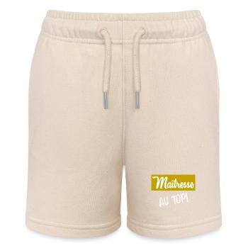 GELIEBTE. VIELEN DANK - Stanley/Stella Teenager Bio-Joggingshorts MINI BOLTER - Natur - Vorne