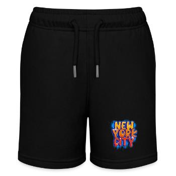 New York City - Stanley/Stella MINI BOLTER Organic Teen Jogging Shorts - black - Front