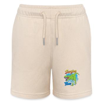 Dino Shirt pour Surffer Delfin Surfing Time - Short bio MINI BOLTER Stanley/Stella Ado - écru doux - Devant