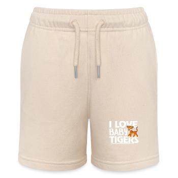 Baby Tiger - Short bio MINI BOLTER Stanley/Stella Ado - écru doux - Devant
