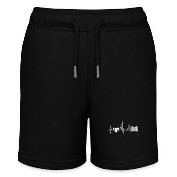 Buch Buch Herzschlag - Stanley/Stella Teenager Bio-Joggingshorts MINI BOLTER - Schwarz - Vorne