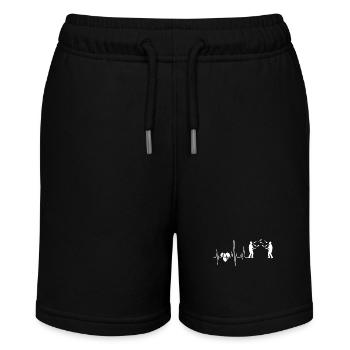 Jonglerie Jongler avec le rythme cardiaque - Short bio MINI BOLTER Stanley/Stella Ado - noir - Devant